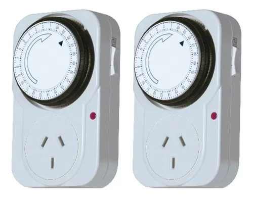 Timer Temporizador Analógico Zurich Akai 2 Unidades Grow