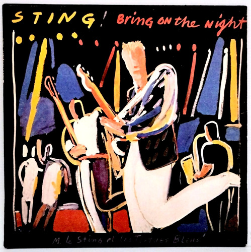 Sting - Bring On The Night - Vinilo Doble 1986 - Excelente