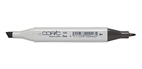 Marcador Copic Con Punta Reemplazable, 100-copic, Negro