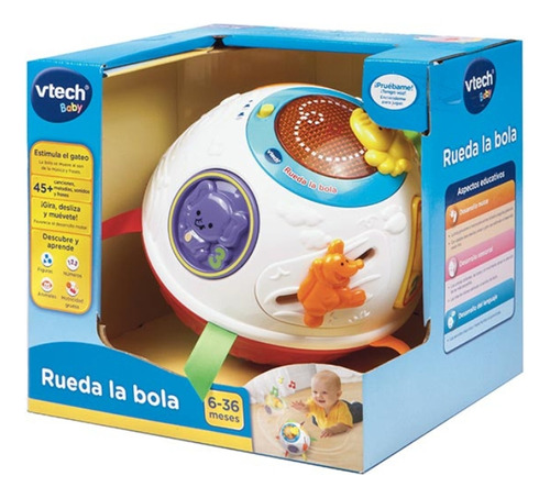 Juguete Rueda La Bola Estimula El Gateo- Vtech