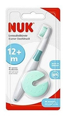 Imagen 2 de 4 de Cepillo De Dientes Inicio Nuk +12 Meses Cerdas Suaves