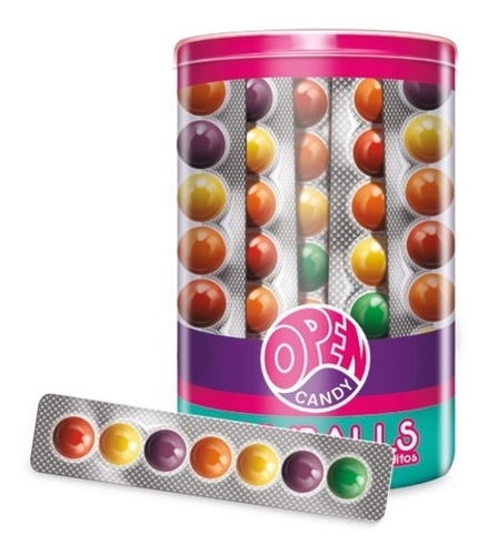 Chicle Gumballs Bolon X 18tiras 7bolones *golosinas Del Sur*