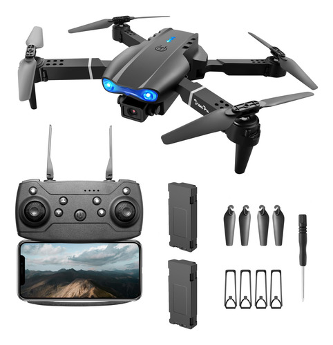 Drone Fpv Con Cámaras Hd 1080p Versión Mejorada Para Princip Color
