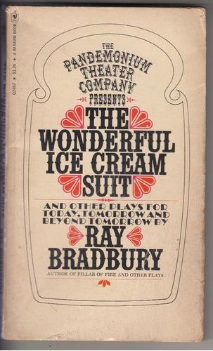 1972 Ray Bradbury The Wonderful Ice Cream Suit Teatro Escaso