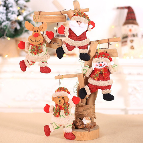 12pcs Accesorios Para Árboles De Navidad Muñecas De Navidad