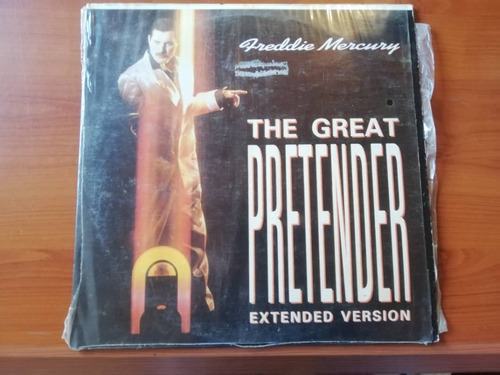 Disco Vinilo 12  Remix Freddie Mercury  The Great Pretender