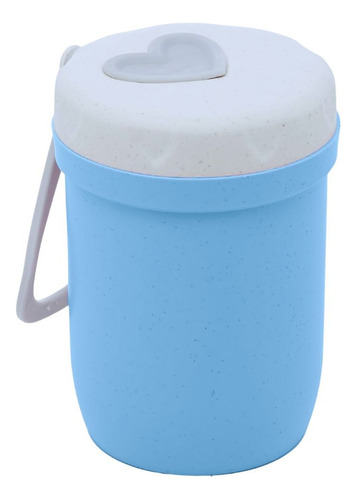 Pote Térmico Bambu Com Parede Dupla E Com Alça 300ml - Lyor
