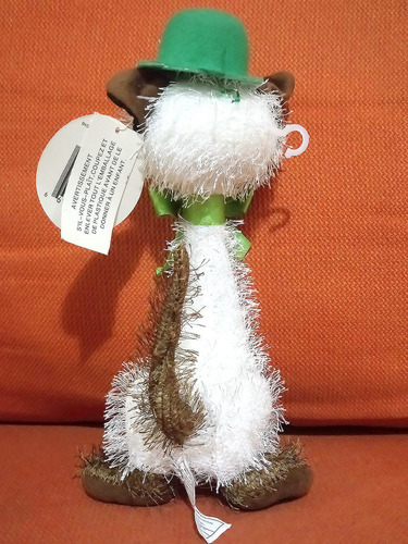 Gato Gatito Peluche Twisted Whiskers Shamrocks Plush 23 Cm.