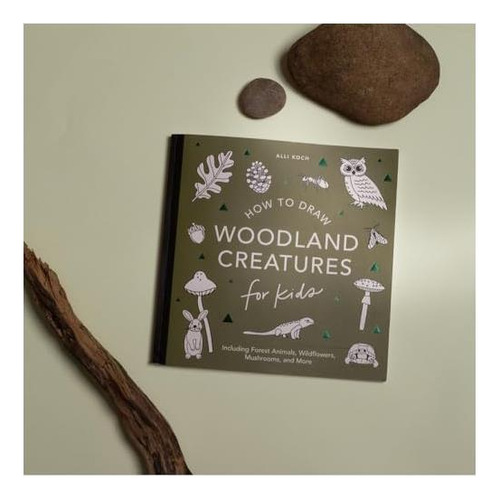 Libro: Mushrooms & Woodland Creatures: How To Draw Books For