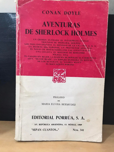 Aventuras De Sherlock Holmes Conan Doyle