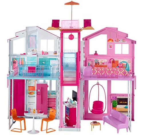 Casa de muñecas  Barbie mattel dly32 color multi