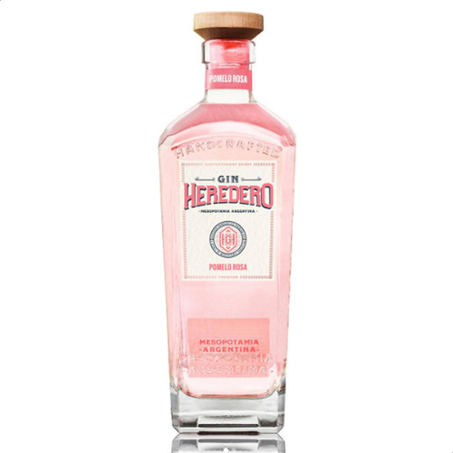 Gin Heredero Pink 700 mL x 2 u
