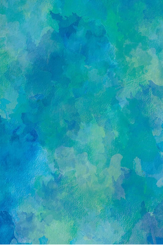 Libro: Sketchbook: Blue Green Watercolor 6x9 - Blank Journal