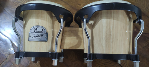 Bongos Pearl Primero Madera Profesionales Pwb-100dx #511