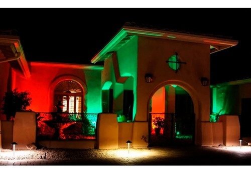 Imagen 10 de 10 de Reflector Led 30w Rgb Multicolor Colores Decoracion Ip65
