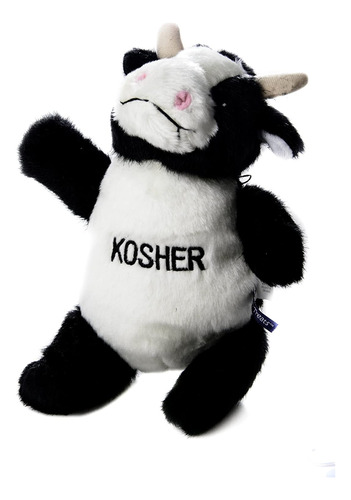 Juguete Copa Judaica Chewish Treat Kosher Vaca Squeaker Felp