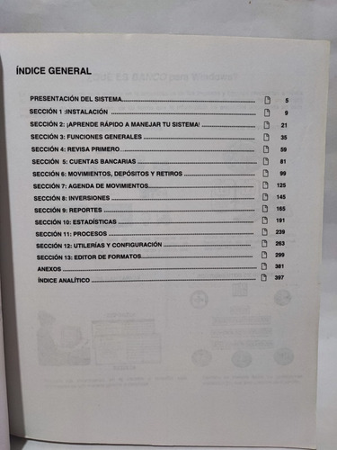 Banco Manual Del Sistema De Control Bancario (Usado)