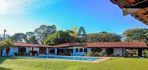 Imagem 10 de 26 de Linda E Espaçosa Chacára Com 5792 M2, Com Ampla Área De Lazer. Oportunidade - Ch0777