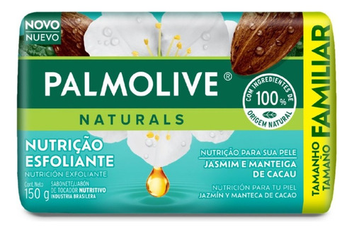 Jabón Palmolive Naturals Jazmin Y Manteca De Cacao 150g