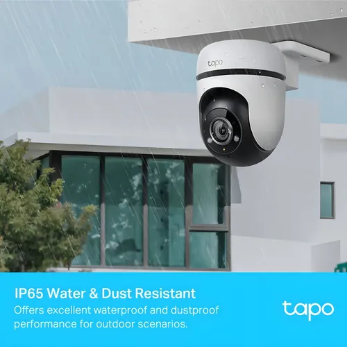 Cámara Seguridad Exterior TP-link TAPO C500 FHD PTZ con seguimiento Color Blanco