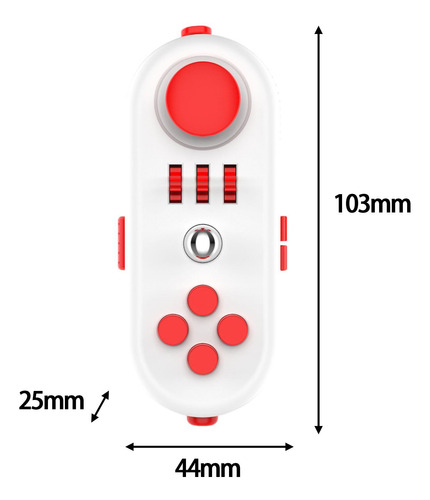 Fidget Sensory Toy Controlador Portátil De Botones Fidget
