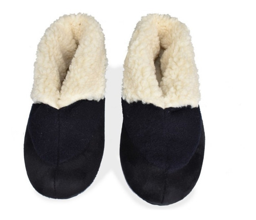Imagen 3 de 5 de Pantuflas Mujer, Bota Térmica Suave Con Felpa Interior.