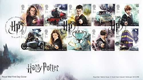 Harry Potter Stamp Souvenir Coleccionables Estampillas First