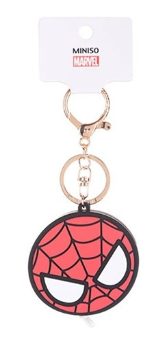 Chaveiro Com Trena Miniso Marvel - Homem Aranha