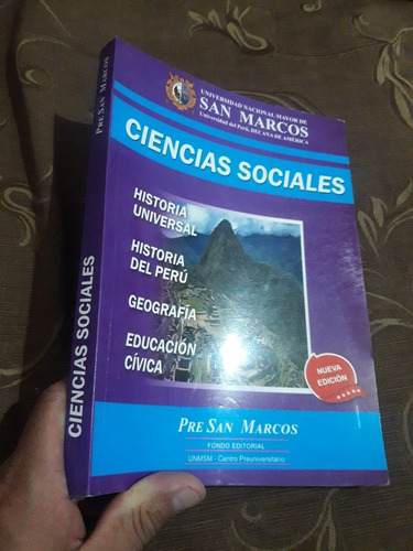 Libro De Ciencias Sociales Pre San Marcos