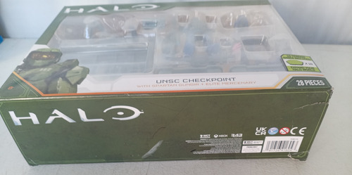 Pack Halo Unsc Checkpoint Spartan Gungir Mas Elite Mercenary (Usado)