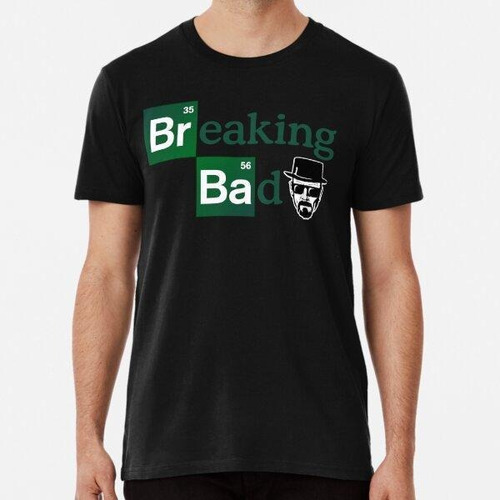 Remera Logo De Breaking Bad Y Dibujo De Heisenberg Algodon P