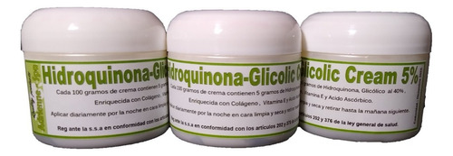 Crema Hidroquinona-glicolic 5% 