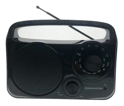 Radio Portatil Am - Fm Daihatsu D-rp400 Dual - 220v - Pilas