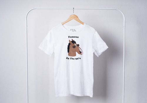 Playera Bojac Horseman. Famous In The 90's.