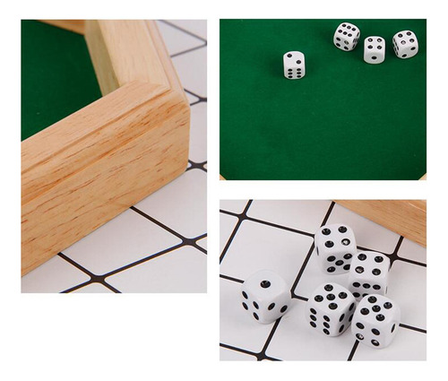 Bandeja De Madera De Lujo Con Forma De Octágono Para Juegos
