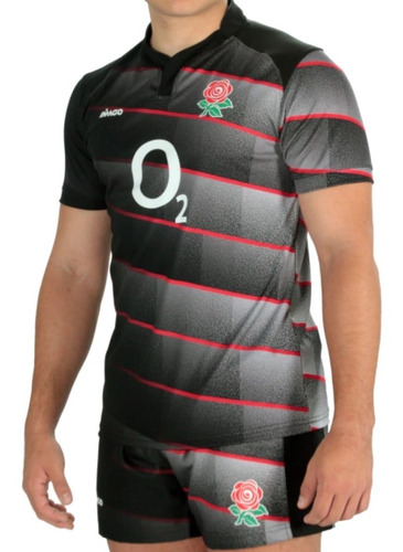 Camiseta De Rugby Imago Inglaterra 2023 Tela Premium 