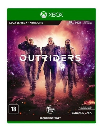 Jogo Xbox One/series X Outriders Mídia Física Novo Lacrado