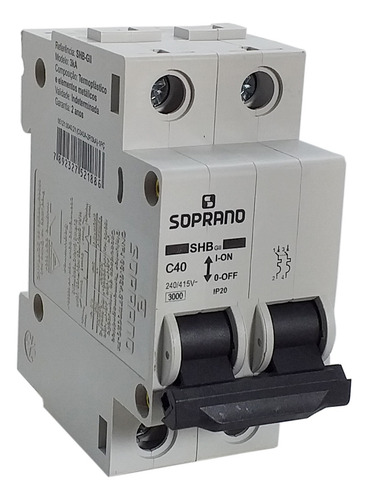 Stringbox Dps + Disjuntor 40a P/ Microinversor Solar Ongrid