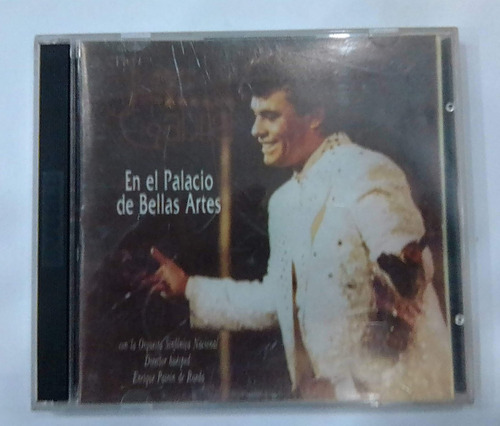 Juan Gabriel. En El Palacio De Bellas Artes. Cd Usado. Qqd.