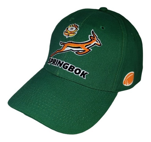 Gorra Springbok Rugby De Gabardina 