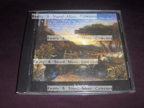 Vaughan Williams Shepherds Of Delectable Mountains Cd 1991 (Usado)