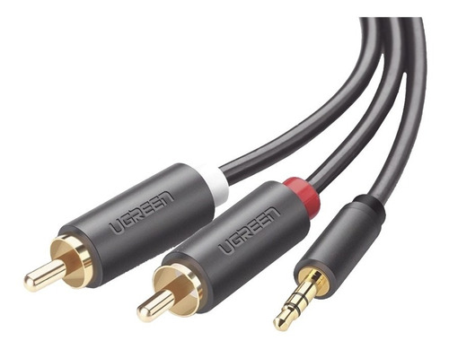 Cable Audio 3.5mm Macho - 2 Rca Macho 5m Ugreen Alta Calidad