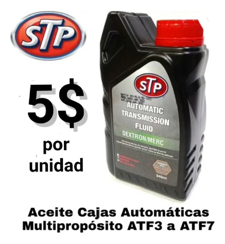 Aceite Cajas Automaticas Atf3 Atf4 Atf5 Atf6 Mercon Dexron