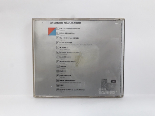 Cd Taiguara Teu Sonho Não Acabou (Usado)
