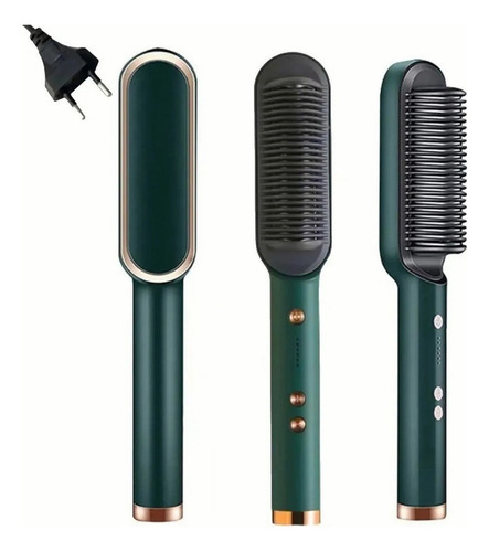 Para 2024 Anion Cepillo Alisador 3 En 1 Basic Sleek Bivolt