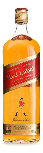 Whisky Johnnie Walker Etiqueta Roja 1 Lt