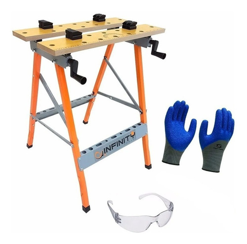 Mesa Bancada De Trabalho Multifuncional Dobrável If-bf