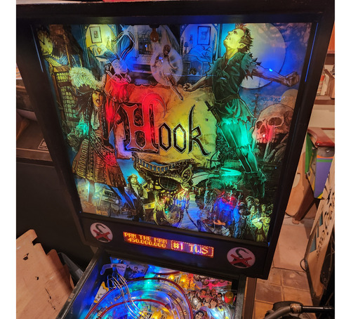 Pinball Flipper Hook Impecable!!
