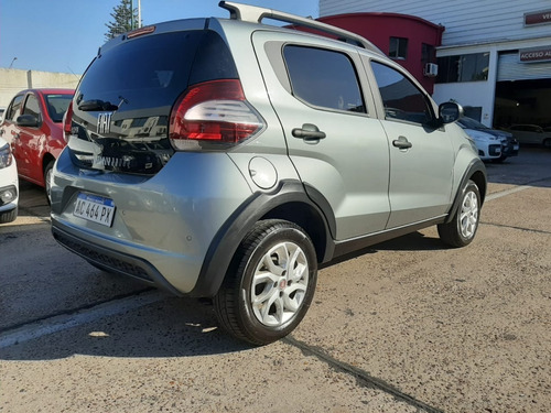 Fiat Mobi Way 2018 Gris Ad538 Ve
