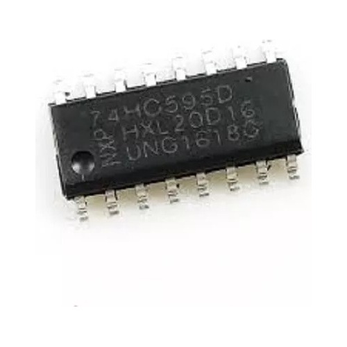 Circuito Integrado 74hc595 Sn74hc595d Smd Sop16